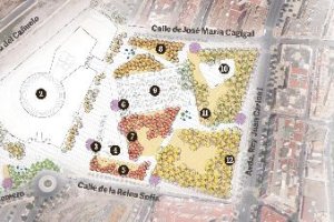 Plano del futuro parque y sus alrededores.x,aut