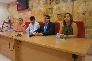 Acto celebrado ayer en la sede local del PSOE.x