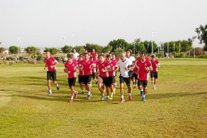 Sergio Pardo encabezando el grupo.o,4