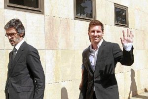 Leo Messi rinde cuentas con Hacienda.