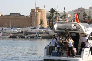 La Virgen llega al Puerto de Roquetas.x,auto,au