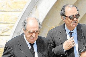 Juan y Carlos March, copresidentes de Banca Marche;clip:rect(46