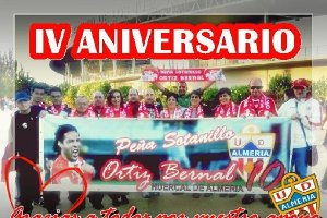 Cartel del aniversario de la Peña Sotanillo Ortiz Bernal.e;clip