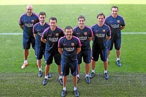 Este es el nuevo cuerpo técnico del Barça.x,aut