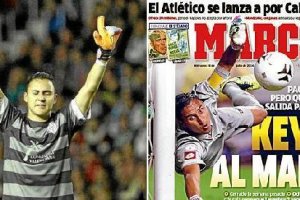 Keylos y la portada de hoy del Marca.