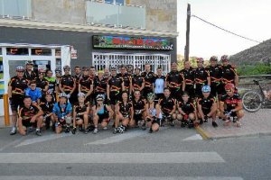 Miembros del club ciclista Albox Bike.x,auto,au