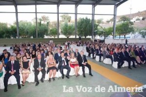 El frontón y piscina municipal de Abrucena fue el escenario elegido para la celebración.ty