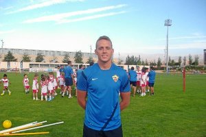 Juan Diego Mañas echará de menos a sus pequeños jugadores.e;cli