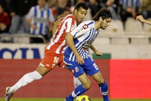 En un inolvidable Almería-Depor en el Estadio Mediterráneo.e;cl
