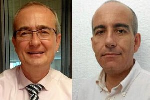 Pedro Nadal, de Hoteles Playa, y Luis Velar, de Costa de Almeríatyle>.apqj{position:absolu