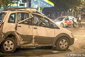 Imagen del accidente del periodista argentino.x
