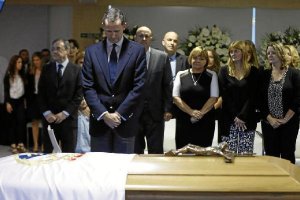 El Rey de España no faltó a la cita con un mito del fútbol.e;cl