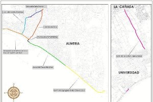 Plano del Plan Municipal de la Bici.o
