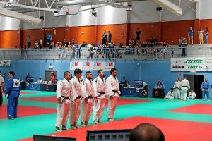 Judocas de la Escuela Municipal de la Liga Nacional.e;clip:rect