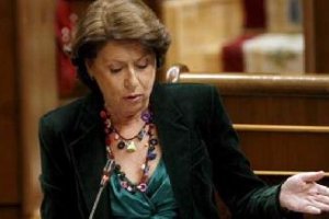 La exministra en una imágen de archivox,auto,au