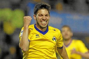 Dani Pacheco ha sido decisivo en la permanencia del Alcorcón en Segunda División.tyle>.apq