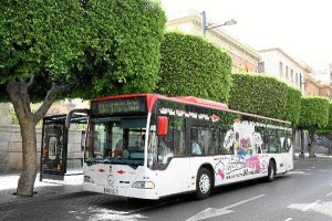 La línea 18 que conecta el Hospital Torrecárdenas y la Universidad de Almería es la que más viajeros