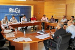 Reunión de la Junta Local de Seguridad en El Ejido.e;clip:rect(