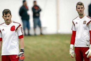 Casillas y De Gea.<
