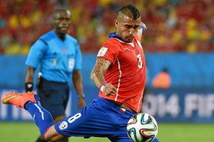 Arturo Vidal.<div c