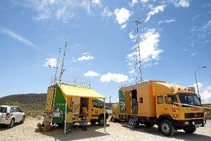 Punto de mando avanzando instalado en Sorbas.x,