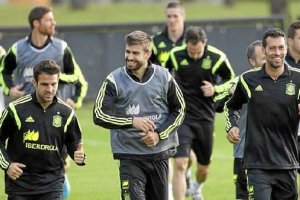 España jugará con una temperatura agradable.x,a