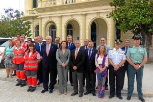 Carmen Crespo presidió la reunión de coordinación.e;clip:rect(4