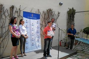 Pablo Medina quedó en segundo lugar en la categoría de ESO. e;c