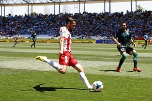 Aleix Vidal en uno de sus últimos partidos con la rojiblanca.e;