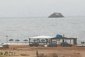 Chiringuito de Los Nardos, en San Juan de los Terreros.e;clip:r