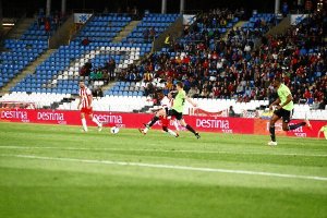 En el Almería-Osasuna se dio la peor entrada de la temporada con solo 8.958 aficionados.ty