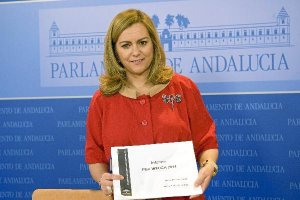 La consejera de Medio Ambiente y Ordenación del Territorio, María Jesús Serrano-tyle>.apqj