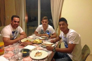 Eddy, con José Antonio en Murcia.o,46