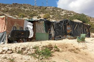 Imagen de una de las chabolas.o,469px