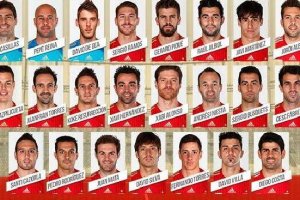 La lista de España.