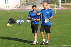 Sergio Pardo (derecha), será el preparador físico.e;clip:rect(4