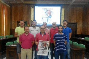 El alcalde de Huércal-Overa en la puesta de largo del evento.e;