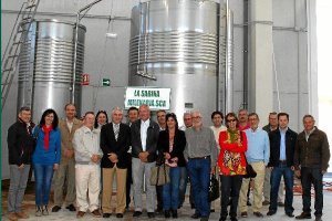 Jerónimo Pérez Parra en su visita a La Sabina Milenariae;clip:r