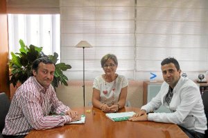 Reunión de la delegada con la empresa