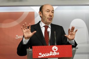 Rubalcaba, en la sede de Ferrazo,469p