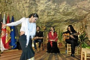 Una de las alumnas durante su actuación.x,auto,