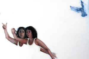 Una de las obras que se exponen en la galería.x