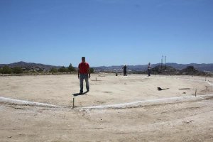 Primeros trabajos en el futuro helipuerto.x,aut