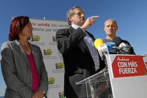 Willy Meyer durante un mítin en Almería.x,auto,