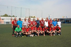 Los veteranos del Roquetas se unieron a la fiesta Pezcajibia.e;