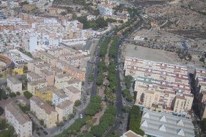 Imagen aérea de la zona en la que se va a urbanizar (parte alta a la derecha).tyle>.apqj{p
