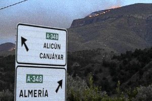Último siniestro forestal en Almeríao