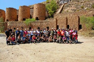 Foto en familia de los participantes.