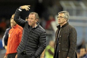 Juan Ignacio estalla en la banda de Balaídos.x,