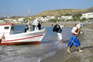 Desembarco de la fiesta de Moros y Cristianos.x